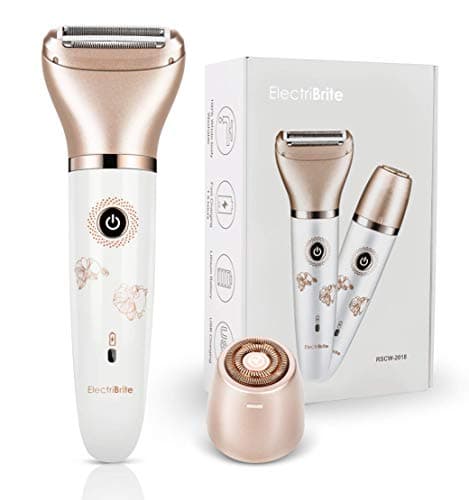 ElectriBrite 2-in-1 waterproof electric razor