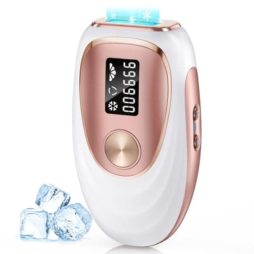 Oreeth rose gold IPL hair removal device