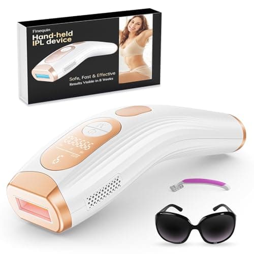 Finequin IPL hair removal kit with accessories