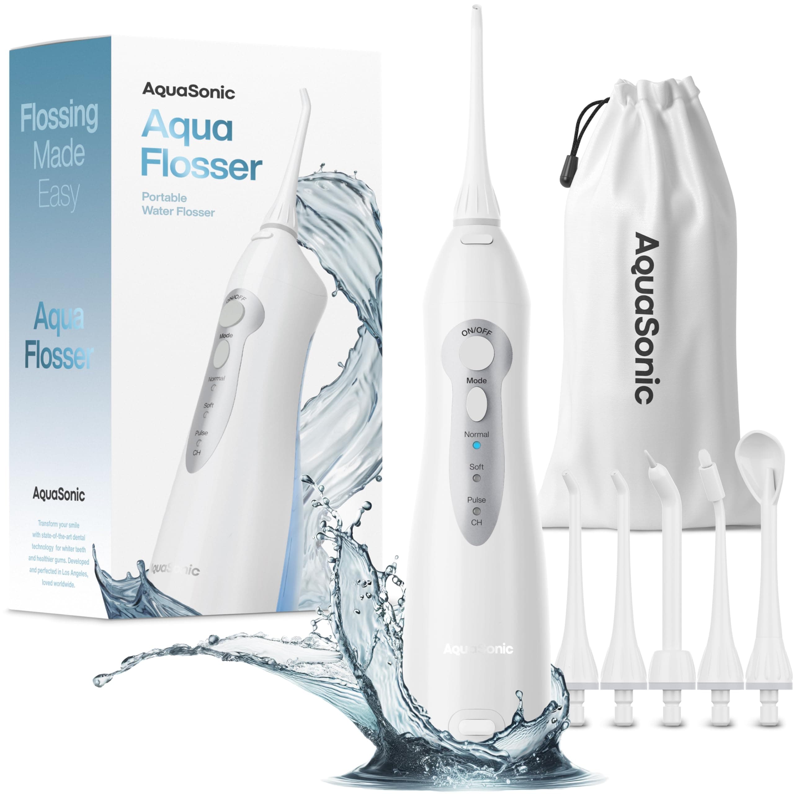 Aquasonic Aqua Flosser handheld unit
