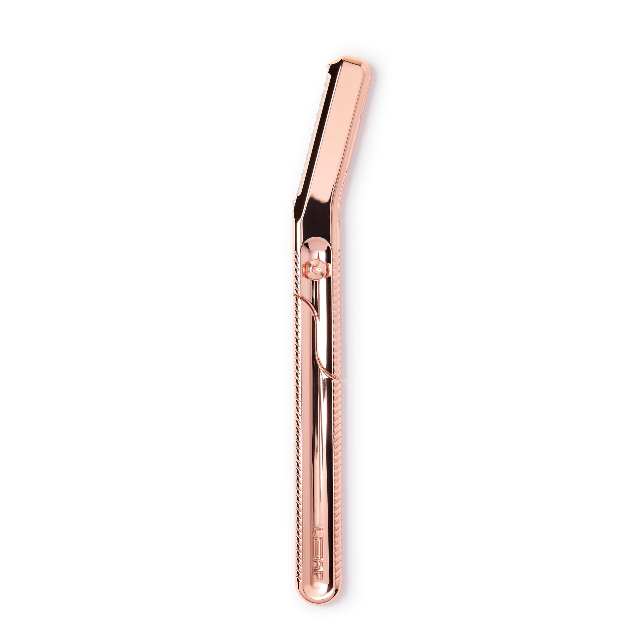 Leaf Shave dermaplaner in rose gold