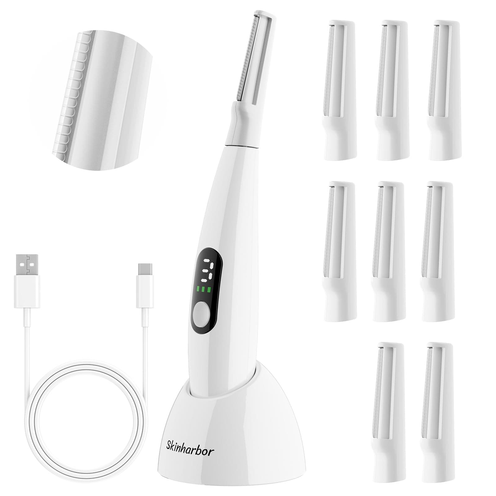 Skinharbor sonic dermaplaning device in pink