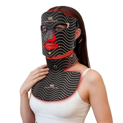 INIA LED mask with remote and accessories