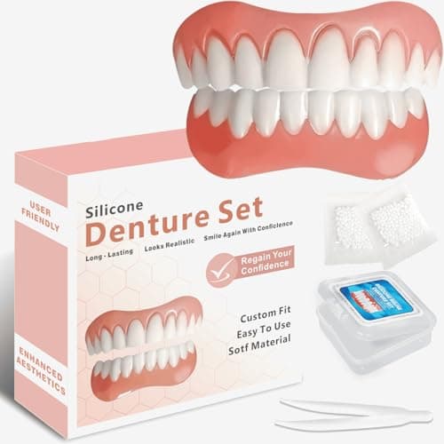 XLMCWT silicone veneers kit on vanity
