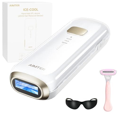 AIMTER IPL hair removal device with sapphire cooling