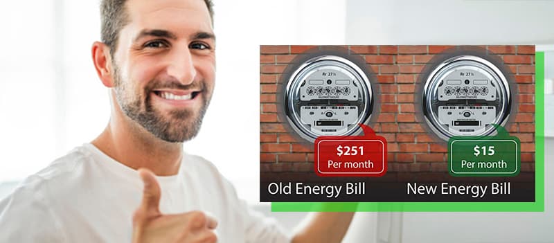 EcoWatt energy saver device plugged into outlet